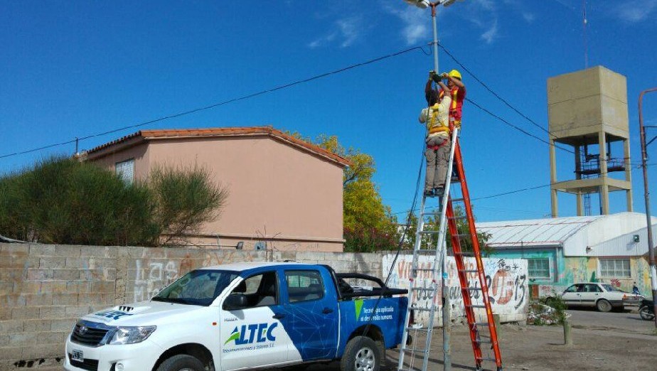 Las nuevas c�maras de seguridad instaladas por ALTEC afianzan el trabajo de RN Emergencia en Regina.