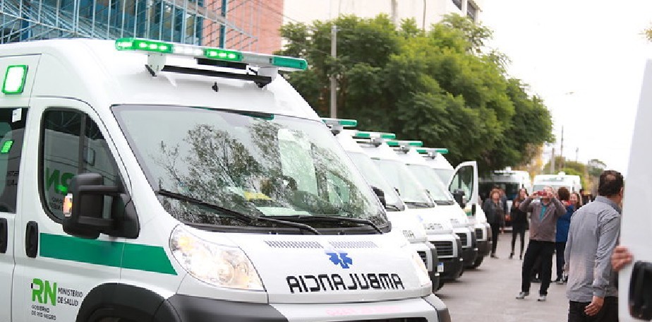 La Provincia sum� 37 nuevas ambulancias para mejorar la atenci�n de los rionegrinos