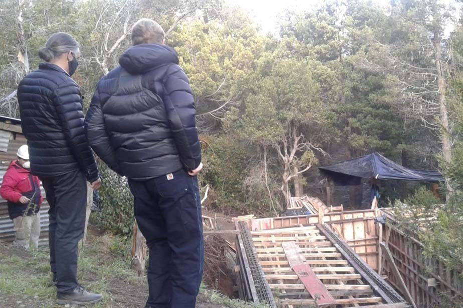 Bariloche: se supervisaron los trabajos de la planta de agua potable en el barrio Laguna El Trbol