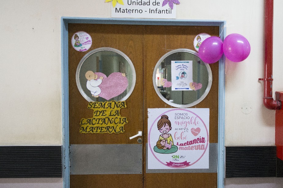 El Hospital Zatti de Viedma suma actividades para celebrar la Semana de la Lactancia Materna