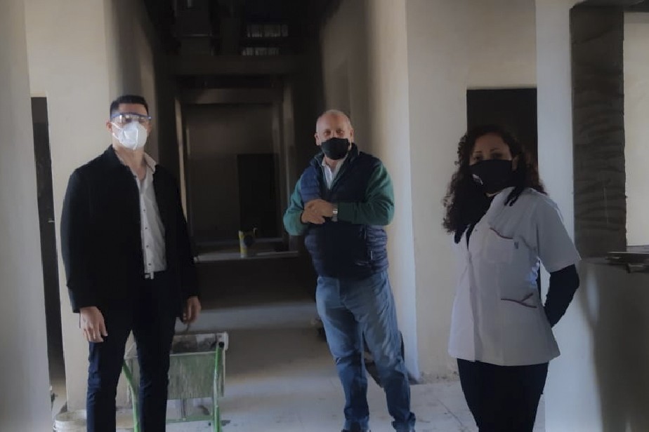 El Hospital de Chimpay cada vez m�s cerca de contar con nuevas dependencias