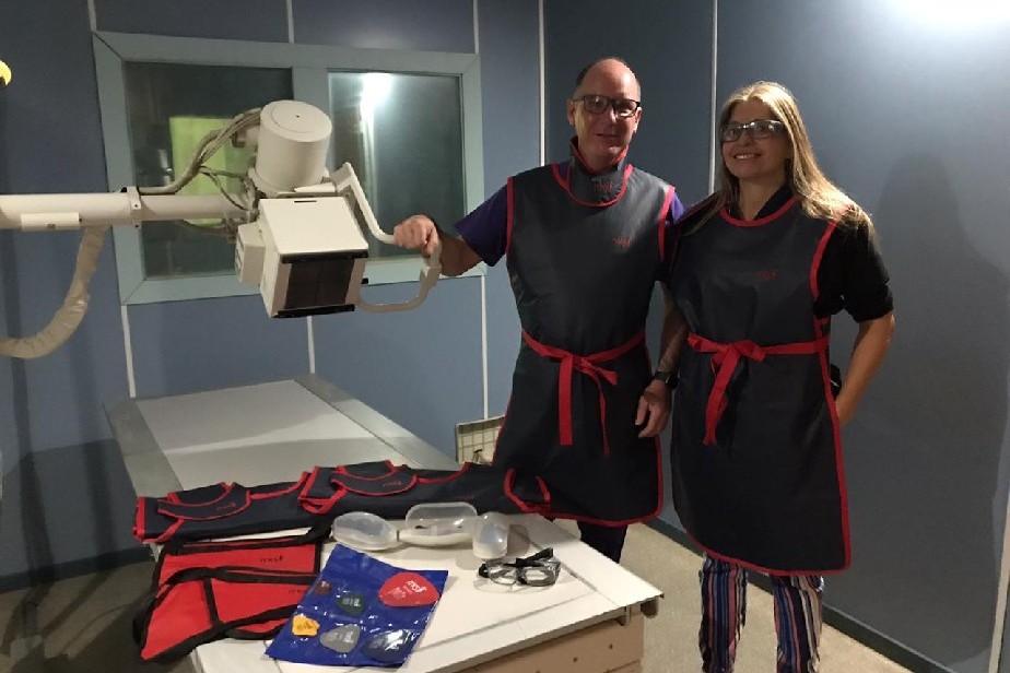 R�o Negro refuerza el sistema de salud con la entrega de elementos de bioseguridad radiol�gica