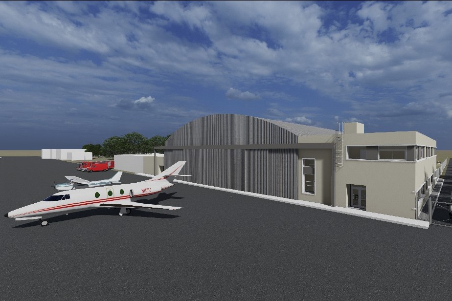 As se proyecta el nuevo Hangar del aeropuerto 