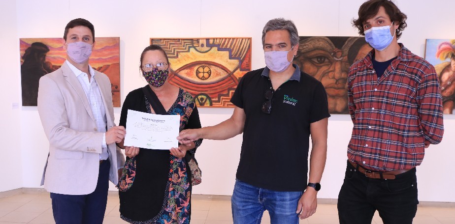 Minería Social: entregaron certificados del taller de cerámica realizado en Viedma