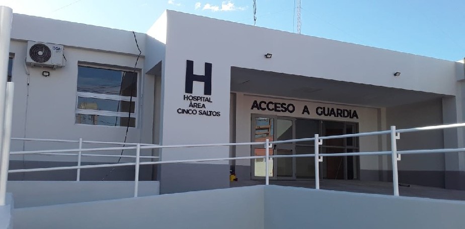 El Hospital de Cinco Saltos estrena nuevo acceso por sector de Guardia