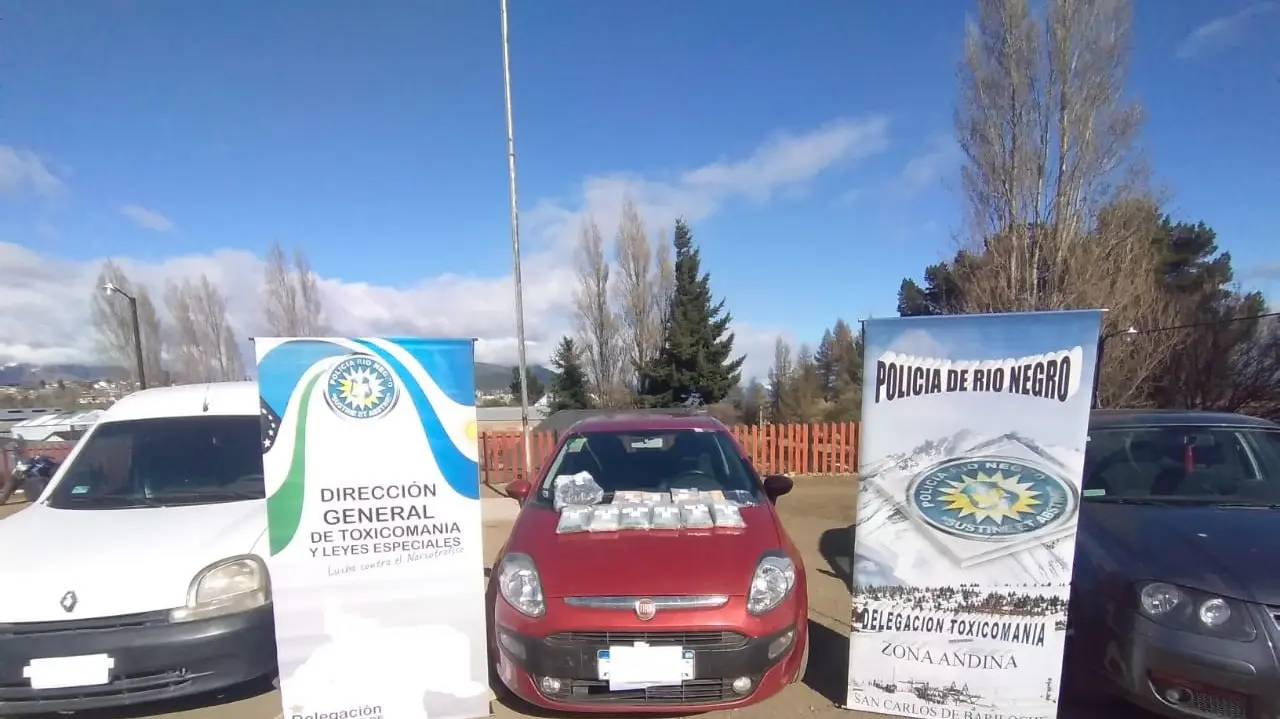  Tras gran operativo la Policía incautó más de 6 kg de cocaína en Bariloche
