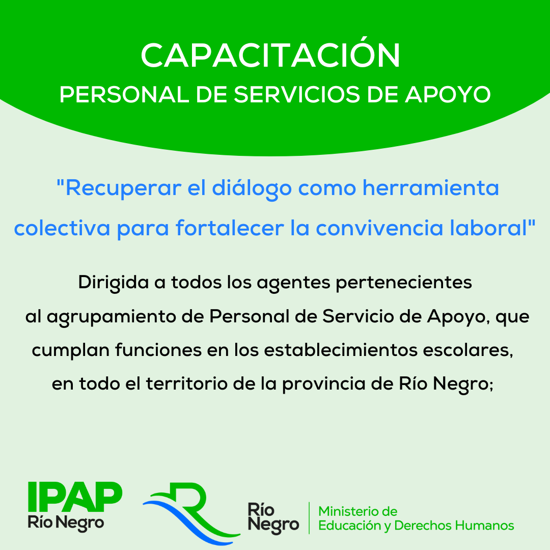 Inscripciones para el curso de Personal de Servicios de Apoyo 