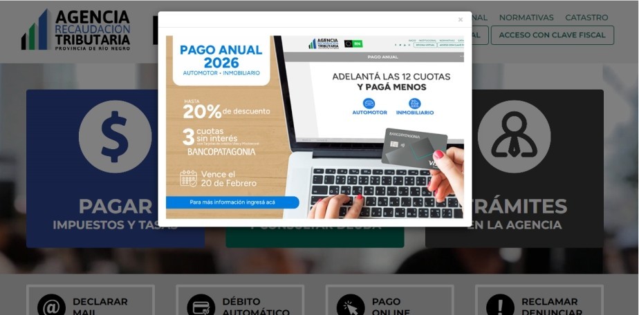 Ya est� disponible el Pago Anual 2026 con hasta 20% de descuento y cuotas sin inter�s
