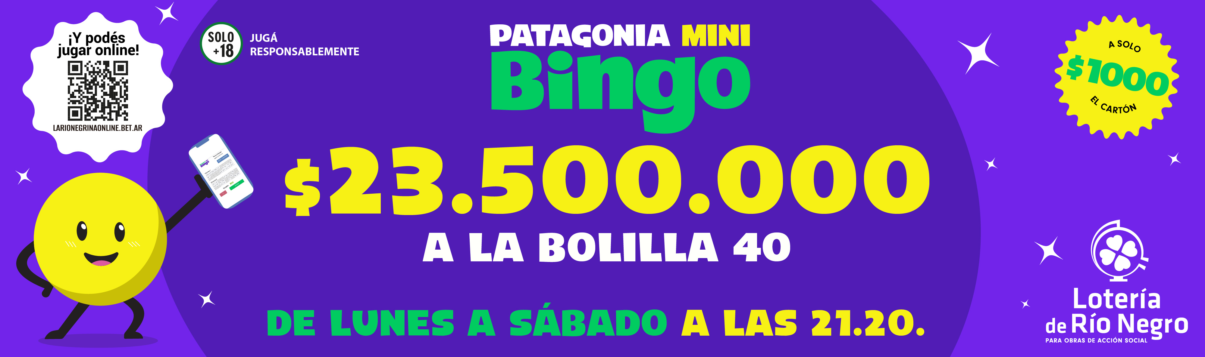 mini bingo con nuevos precios